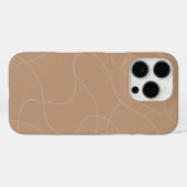 Weiches abstraktes Design - minimale ästhetische K Case-Mate iPhone Hülle (Rückseite (Horizontal))