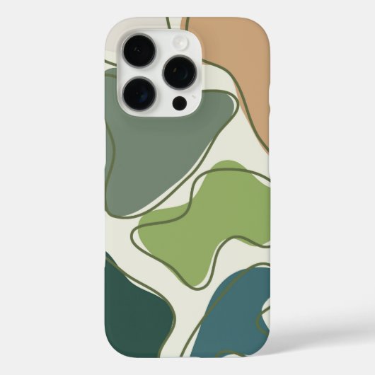Weiches Abstraktes Herzdesign - Minimale ästhetisc Case-Mate iPhone Hülle (Rückseite)