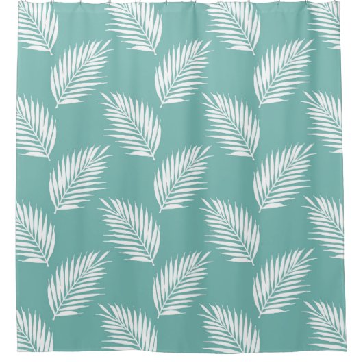 Weiches, Aquamarines Frontsystem Duschvorhang (Vorderseite)