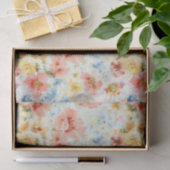 Weiches Aquarell Blumen Boho Wildblumen Geschenkpa Seidenpapier (Geschenk)