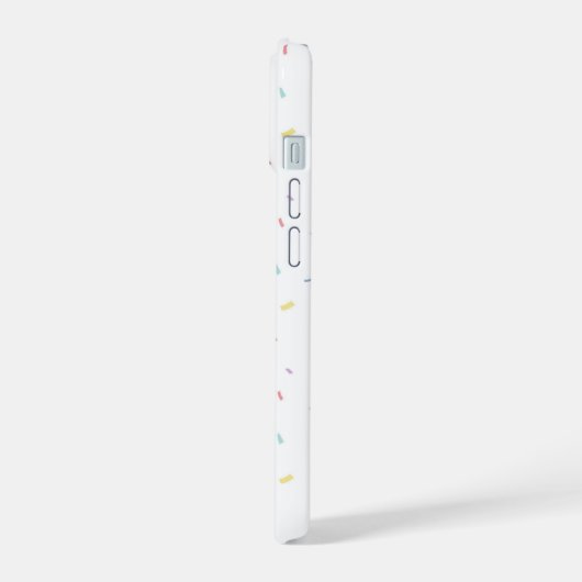 Weiches Aquarellmuster iPhone 15 Hülle (Linke Seite)