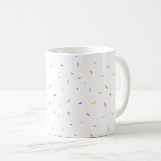 Weiches Aquarellmuster Kaffeetasse (VorderseiteRechts)