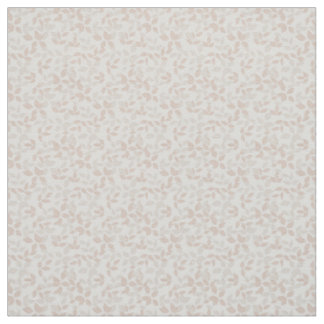Weiches Beige Fallende Blätter mit minimalem Stil Stoff