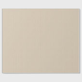 Weiches Beige Herringbone-Muster Wrapping Paper Ro Geschenkpapier (Flach)