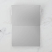 Weiches Blasses Grau Geometrisch Einladung (Innenseite)