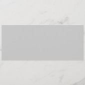 Weiches Blasses Grau Geometrisch Programm (Rückseite)