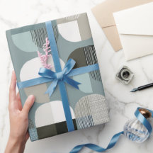 Weiches Blau-Grau Balance Abstrakte Struktur