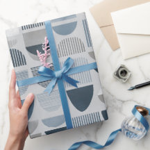 Weiches Blau-Grau Balance Abstrakte Struktur