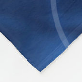 Weiches Blau und grüner Farbstoff Mix Vortex Fleecedecke (Ecke)