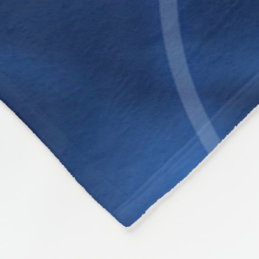 Weiches Blau und grüner Farbstoff Mix Vortex Fleecedecke (Ecke)