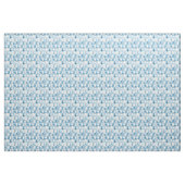 Weiches blaues Aquarell Canotype Muster Stoff (Yard (91,4 cm))