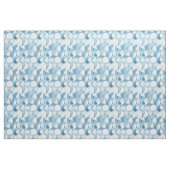 Weiches blaues Aquarell Canotype Muster Stoff (Fat Quarter (45,7 x 55,9 cm))