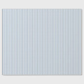 Weiches Blaues Fischgrät-Farn-Gestreiftes Muster Geschenkpapier (Flach)