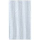 Weiches Blaues Fischgrät-Farn-Gestreiftes Muster Tischdecke (Vorderseite)