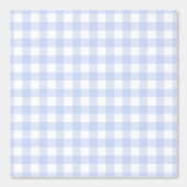 Weiches blaues Gingham-Karo-Wallpaper Tapete (Vorderseite)