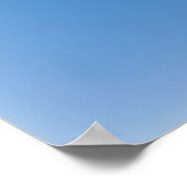 Weiches Blaues Gitter-Kachel-Muster Poster (Ecke)