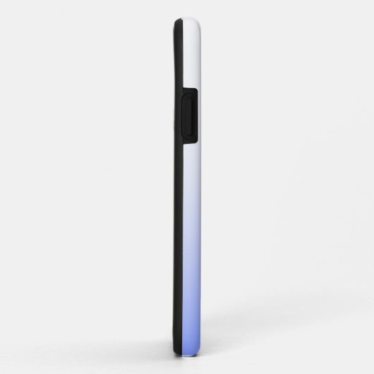 Weiches blaues Ombre Case-Mate iPhone Hülle (Hinten/Rechts)