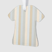 Weiches, farbiges Grays Vertikales Stripmuster Ornament (Vorderseite)