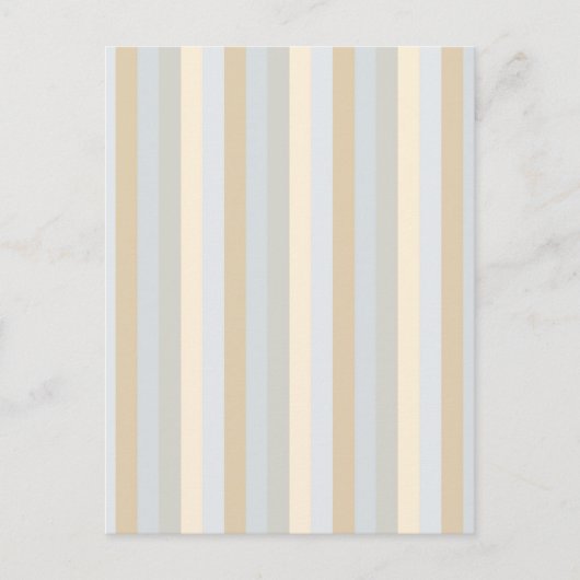 Weiches, farbiges Grays Vertikales Stripmuster Postkarte (Vorderseite)