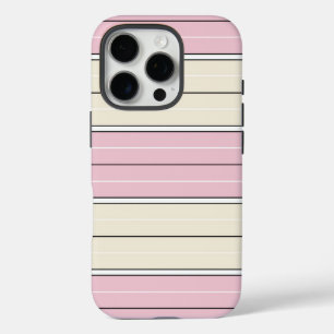 Weiches Farbvertikalstreifen-Design iPhone 16 Pro Hülle
