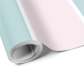 Weiches Farbvertikalstreifen-Design Geschenkpapier (Rolleneckpunkt)