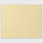 Weiches Farbvertikalstreifen-Design Geschenkpapier (Flach)