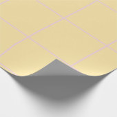 Weiches Farbvertikalstreifen-Design Geschenkpapier (Ecke)