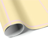 Weiches Farbvertikalstreifen-Design Geschenkpapier (Rolleneckpunkt)
