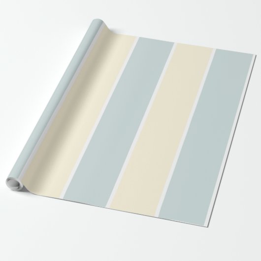 Weiches Farbvertikalstreifen-Design Geschenkpapier (Ungerollt)