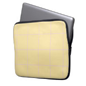 Weiches Farbvertikalstreifen-Design Laptopschutzhülle (Vorderseite Links)