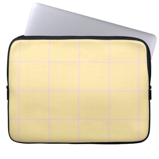 Weiches Farbvertikalstreifen-Design Laptopschutzhülle (Vorderseite)