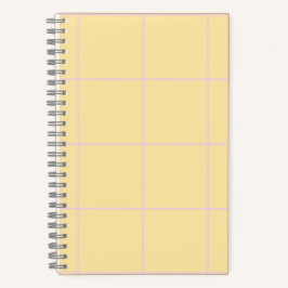 Weiches Farbvertikalstreifen-Design Notizblock