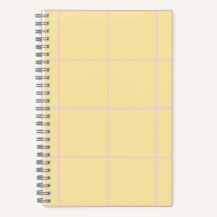 Weiches Farbvertikalstreifen-Design Notizblock