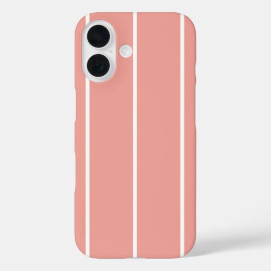 Weiches Farbvertikalstreifen-Musterdesign Case-Mate iPhone Hülle (Rückseite)