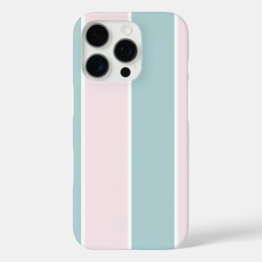 Weiches Farbvertikalstreifen-Musterdesign Case-Mate iPhone Hülle (Rückseite)