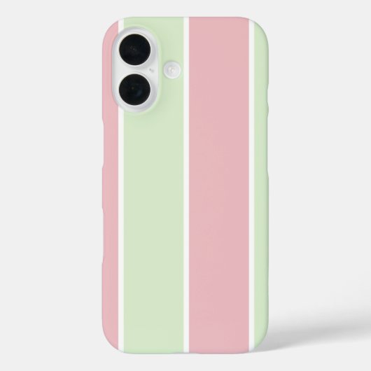 Weiches Farbvertikalstreifen-Musterdesign Case-Mate iPhone Hülle (Rückseite)