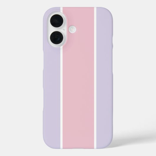 Weiches Farbvertikalstreifen-Musterdesign Case-Mate iPhone Hülle (Rückseite)