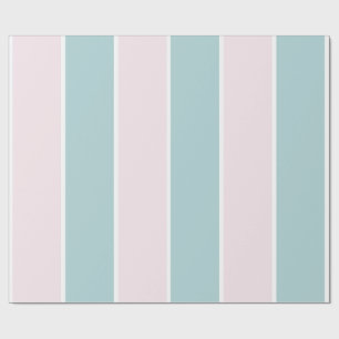 Weiches Farbvertikalstreifen-Musterdesign Geschenkpapier