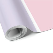 Weiches Farbvertikalstreifen-Musterdesign Geschenkpapier (Rolleneckpunkt)