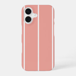 Weiches Farbvertikalstreifen-Musterdesign iPhone 16 Hülle