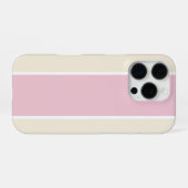 Weiches Farbvertikalstreifen-Musterdesign iPhone Hülle (Rückseite (Horizontal))