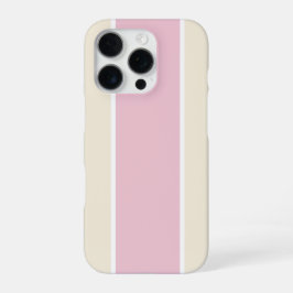Weiches Farbvertikalstreifen-Musterdesign iPhone 16 Pro Hülle