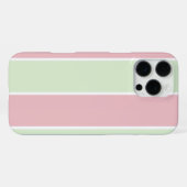 Weiches Farbvertikalstreifen-Musterdesign iPhone Hülle (Rückseite (Horizontal))