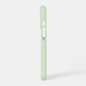 Weiches Farbvertikalstreifen-Musterdesign iPhone Hülle (Linke Seite)