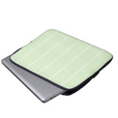 Weiches Farbvertikalstreifen-Musterdesign Laptopschutzhülle (Vorne Knopf)