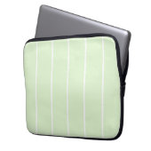 Weiches Farbvertikalstreifen-Musterdesign Laptopschutzhülle (Vorderseite Links)