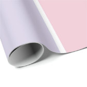 Weiches Farbvertikalstreifenmuster-Design Geschenkpapier (Rolleneckpunkt)