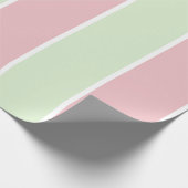 Weiches Farbvertikalstreifenmuster-Design Geschenkpapier (Ecke)