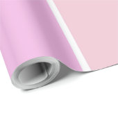 Weiches Farbvertikalstreifenmuster-Design Geschenkpapier (Rolleneckpunkt)