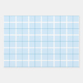 Weiches Farbvertikalstreifenmuster-Design Geschenkpapier Set (Vorderseite 3)